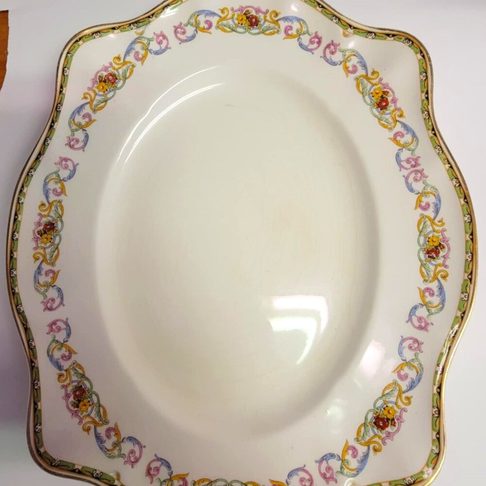 Johnson Brothers Pareek Guernsey 15 1/2'' oval serving plate